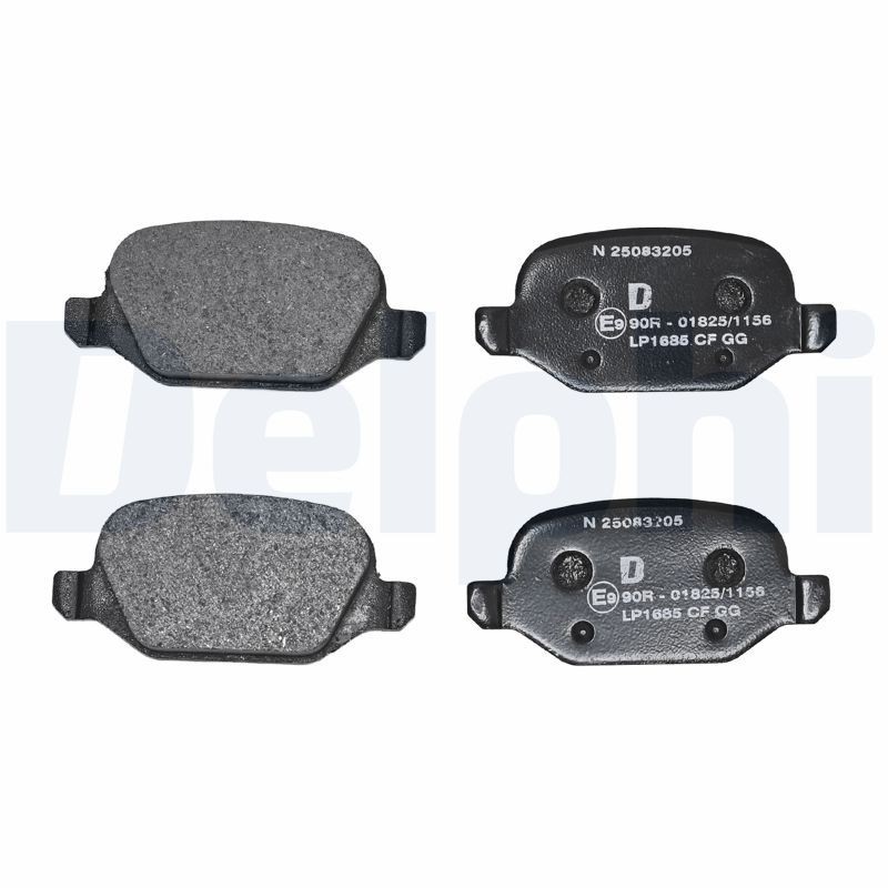 Delphi LP1685 Fren Balatası | Alfa Romeo Alfa Romeo 156 Sportwagon/Alfa Romeo 147/Alfa Romeo 156/Alfa Romeo GT • Fiat Linea • 1.9 JTD / 2.0 ürün görseli