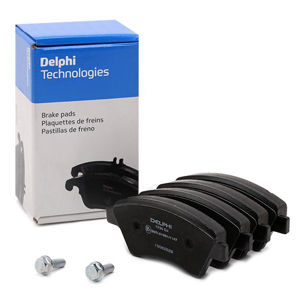 Delphi LP1730 Fren Balatası | Renault Megane II 1.4 / 1.5 / 1.6 / 1.9 / 2.0 dCi