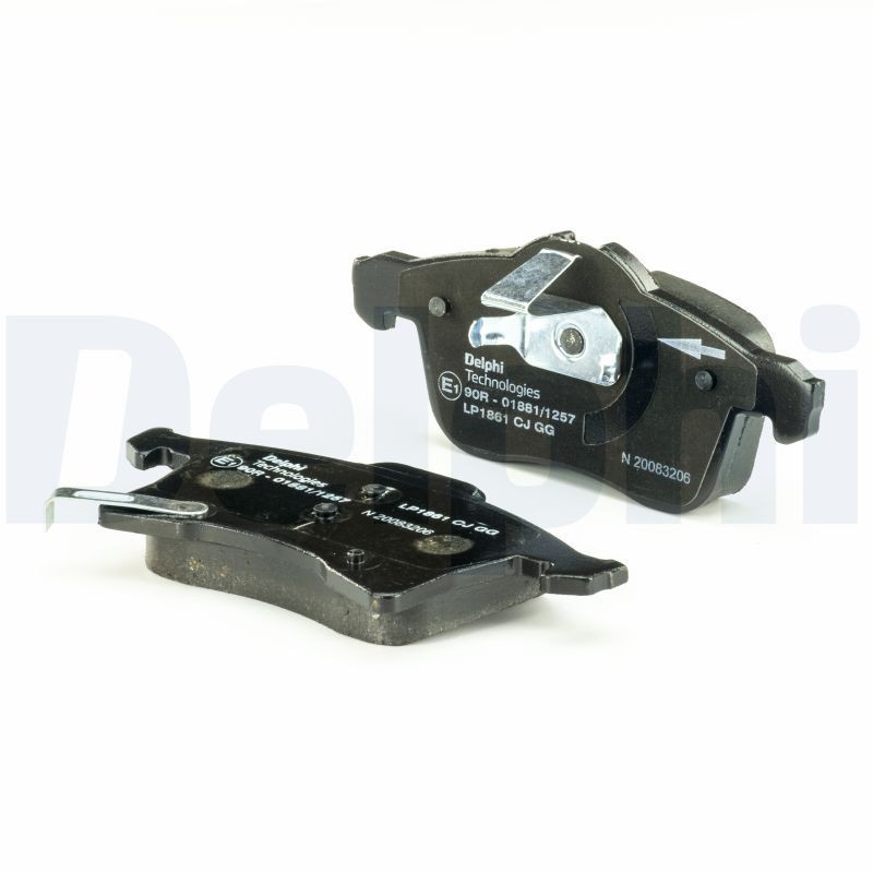 Delphi LP1861 Fren Balatası | Opel Astra/Corsa • Vauxhall Astra Mk5/Astra Mk5 Sport Hatch/Meriva Mk2 • 1.6 / 1.7 CDTI ürün görseli