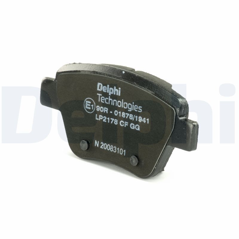 Delphi LP2178 Fren Balatası | VW Golf/Jetta Mk5/Scirocco III • Audi A3 • Seat Altea • 2.0 TDI / 1.4 TSI ürün görseli