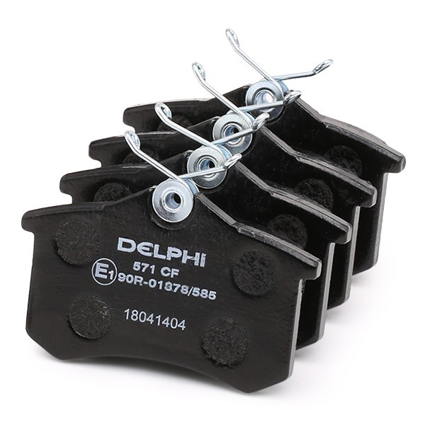 Delphi LP571 Fren Balatası | Audi A4/A6 • Peugeot 405 • Seat Exeo • VW Vento • 1.8 / 1.9 ürün görseli