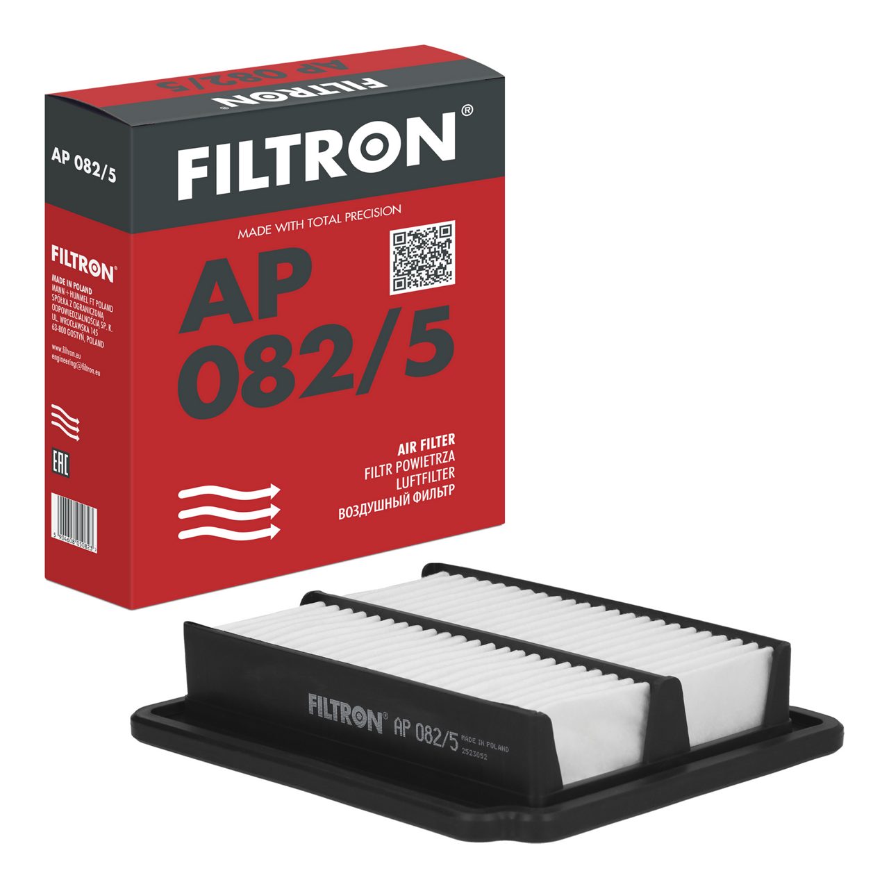 Filtron AP 082/5 Hava Filtresi | Chevrolet Aveo T200 • Daewoo Kalos KLAS • 1.4 Benzin / 1.2 Benzin