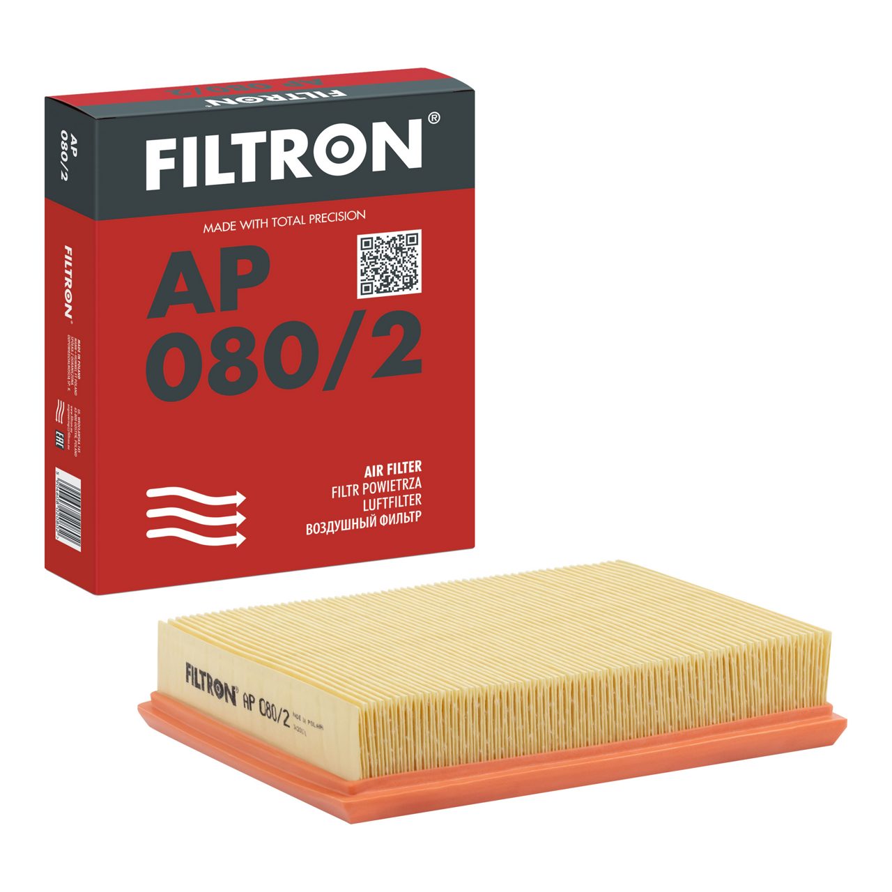 Filtron AP080/2 Hava Filtresi | Peugeot 206 • Citroën Xsara/Xsara Picasso • 1.6 Benzin / 1.4 Benzin