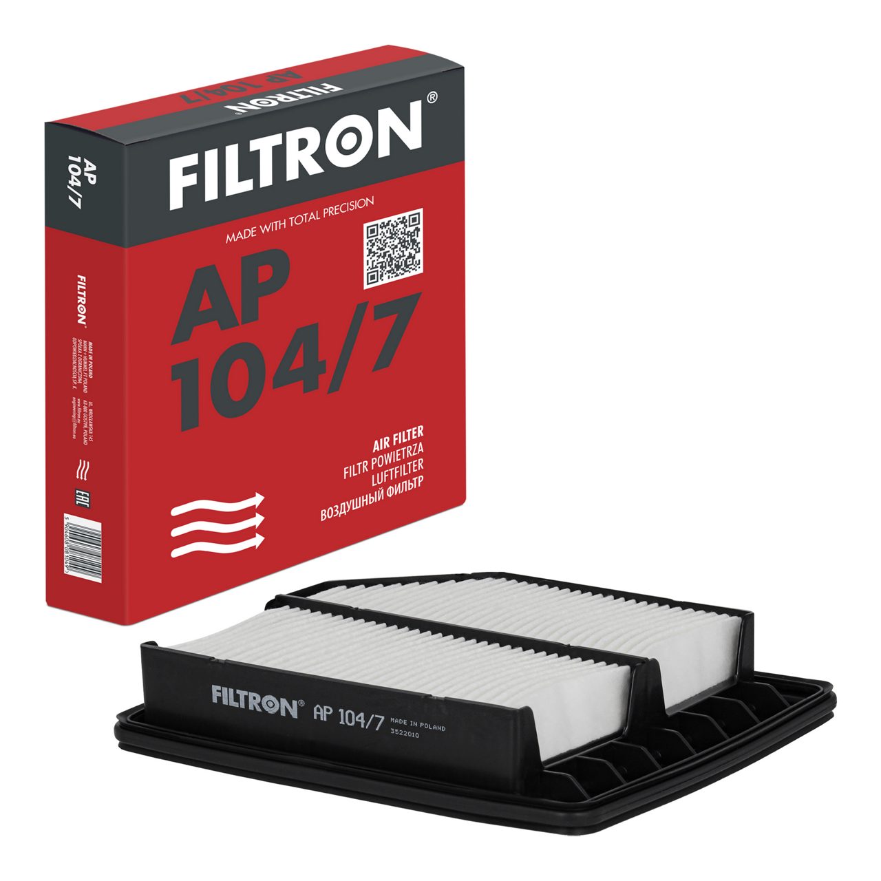 Filtron AP104/7 Hava Filtresi | Honda Civic VIII 1.6 / 1.8
