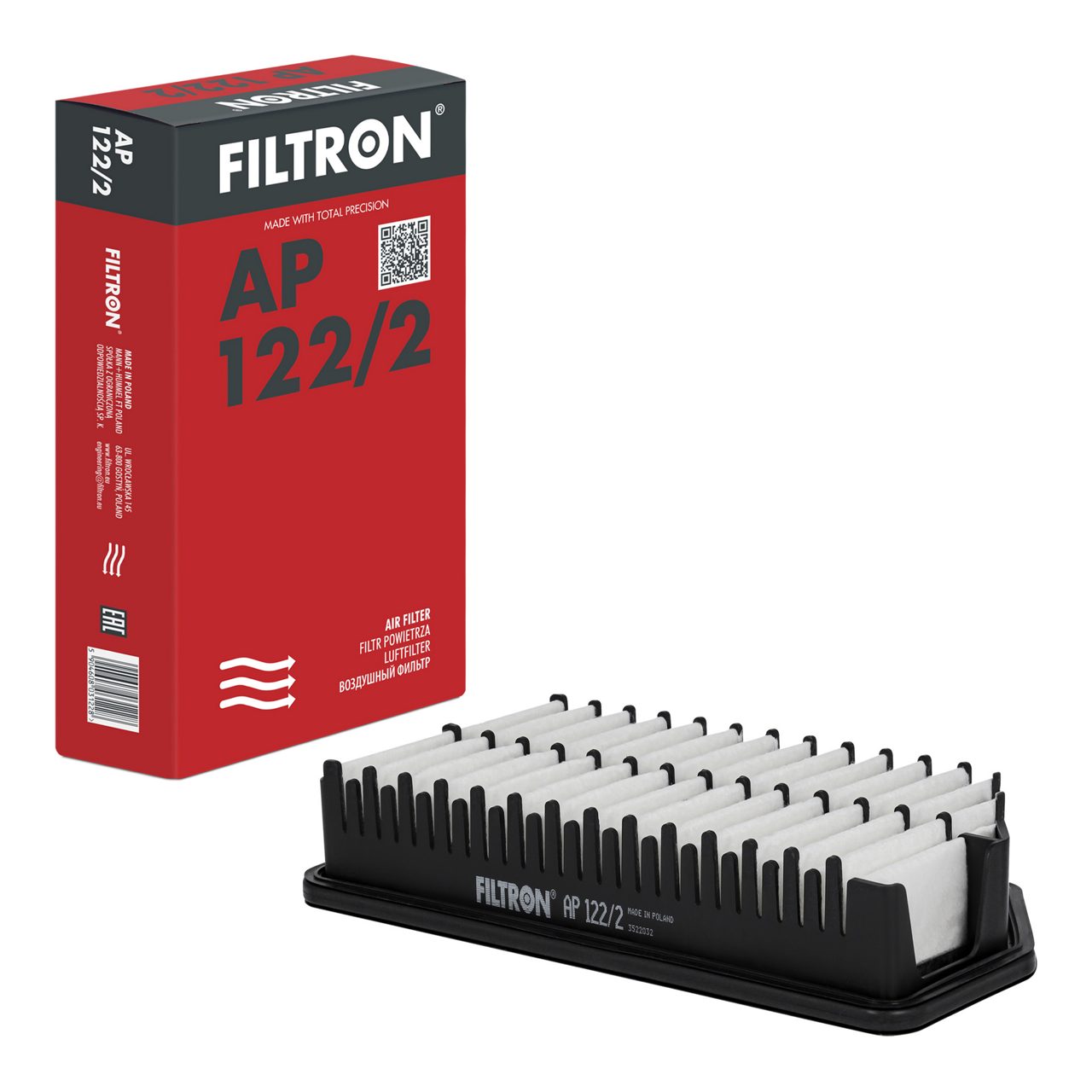 Filtron AP122/2 Hava Filtresi | Hyundai Elantra V 1.6 CRDi 2011–2015 • Kia Cerato III 1.6 CRDi 2016+
