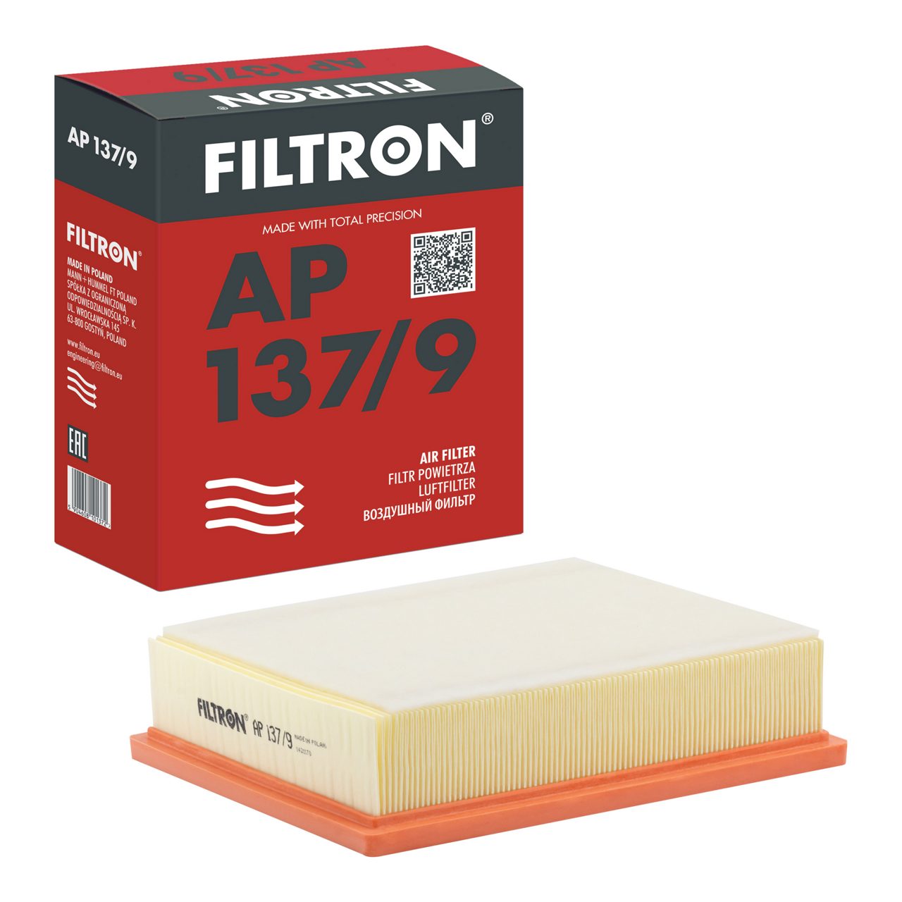 Filtron AP137/9 Hava Filtresi | Renault Trafic III • Opel Vivaro B • Fiat Talento • Nissan Nv300 • 1.6 dCi / 1.6 CDTI