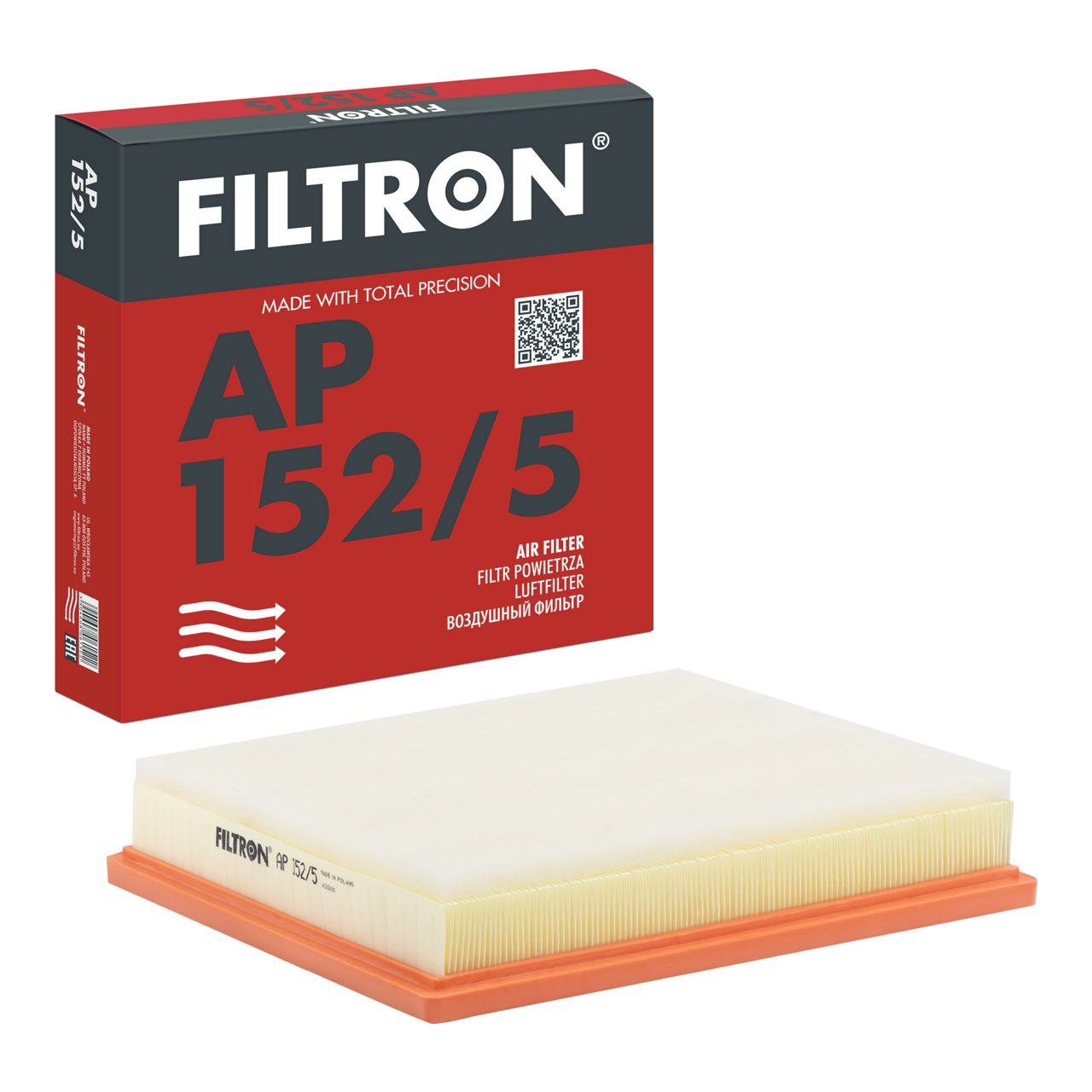 Filtron AP152/5 Hava Filtresi | Opel Insignia A • Saab 9-5 • Chevrolet Malibu • 2.0 CDTI / 2.0 Benzin ürün görseli