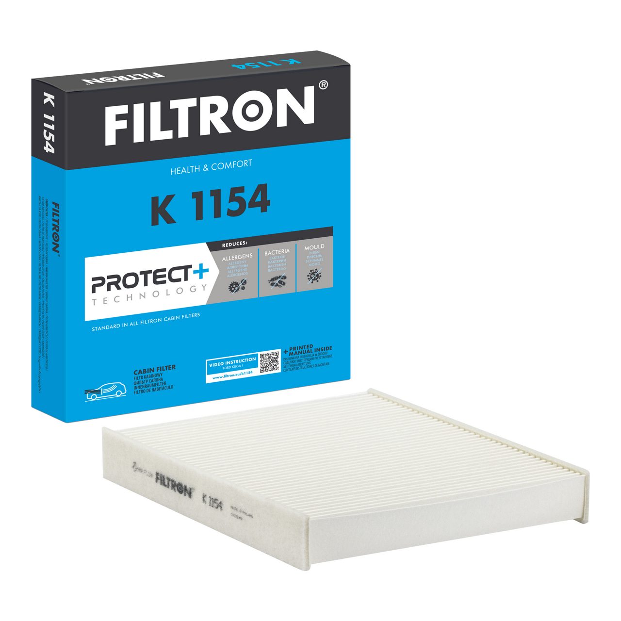 Filtron K1154 Polen Filtresi | Ford C-max 1.6 / Galaxy II 1.6 / S-max 1.6