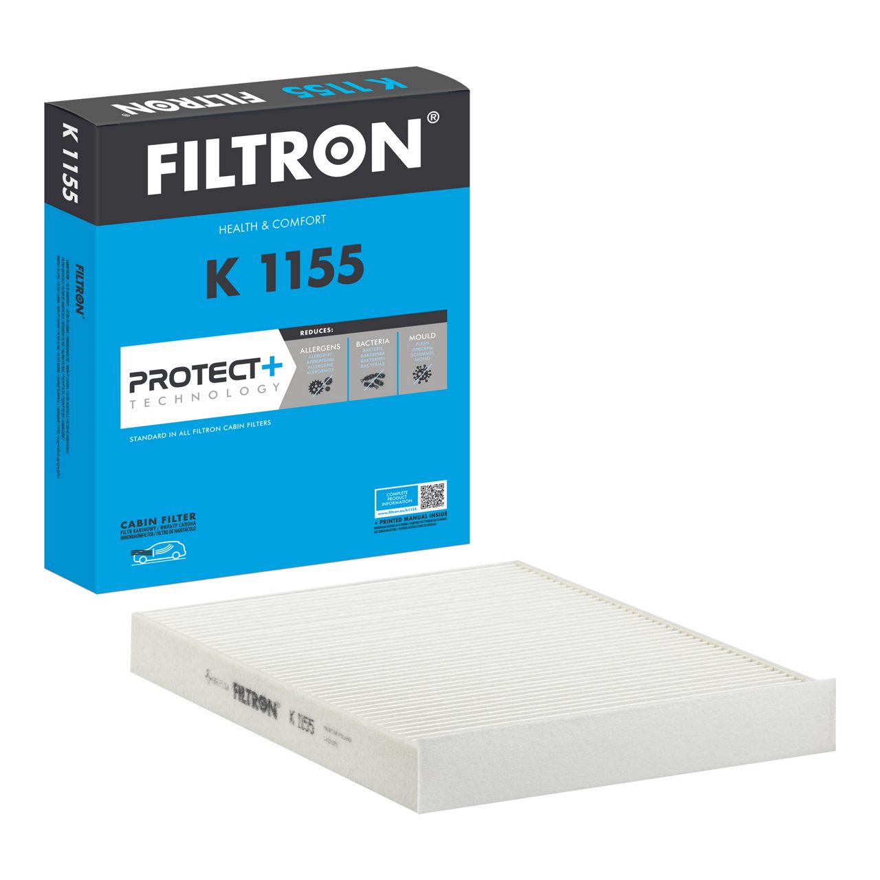 Filtron K1155 Polen Filtresi | VW Transporter/Multivan/Amarok/Touareg • 2.0 TDI / 2.5 TDI