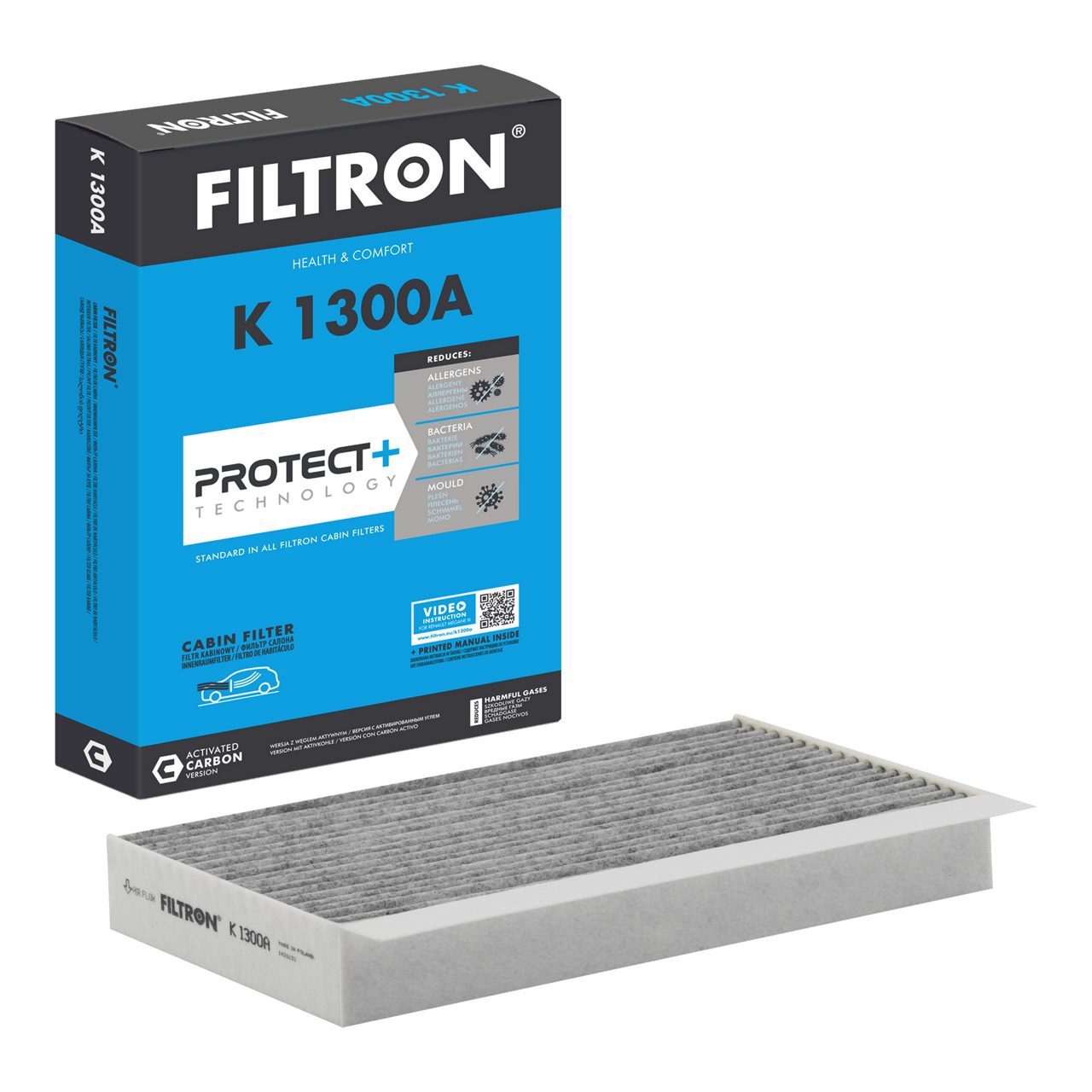 Filtron K1300A Polen Filtresi | Renault Megane/Fluence • 1.5 dCi / 1.6 Benzin