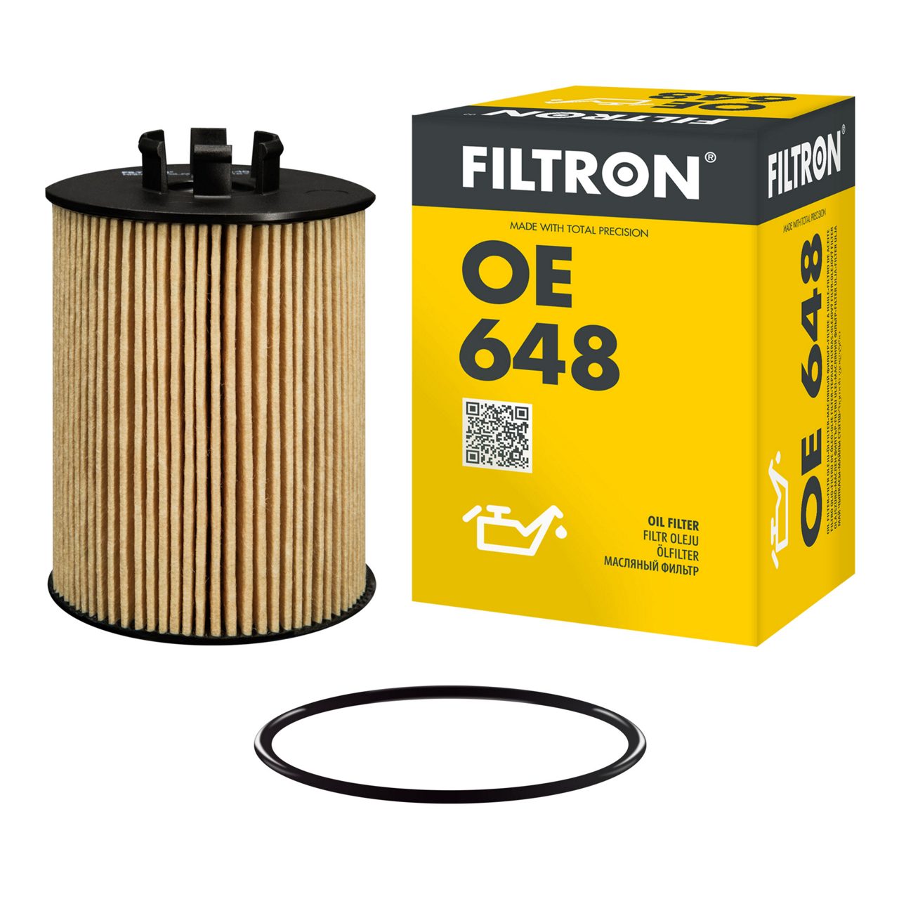 Filtron OE648 Yağ Filtresi | Opel Astra/Corsa/Agila/Combo/Meriva A/Tigra • 1.4 Benzin / 1.2 Benzin