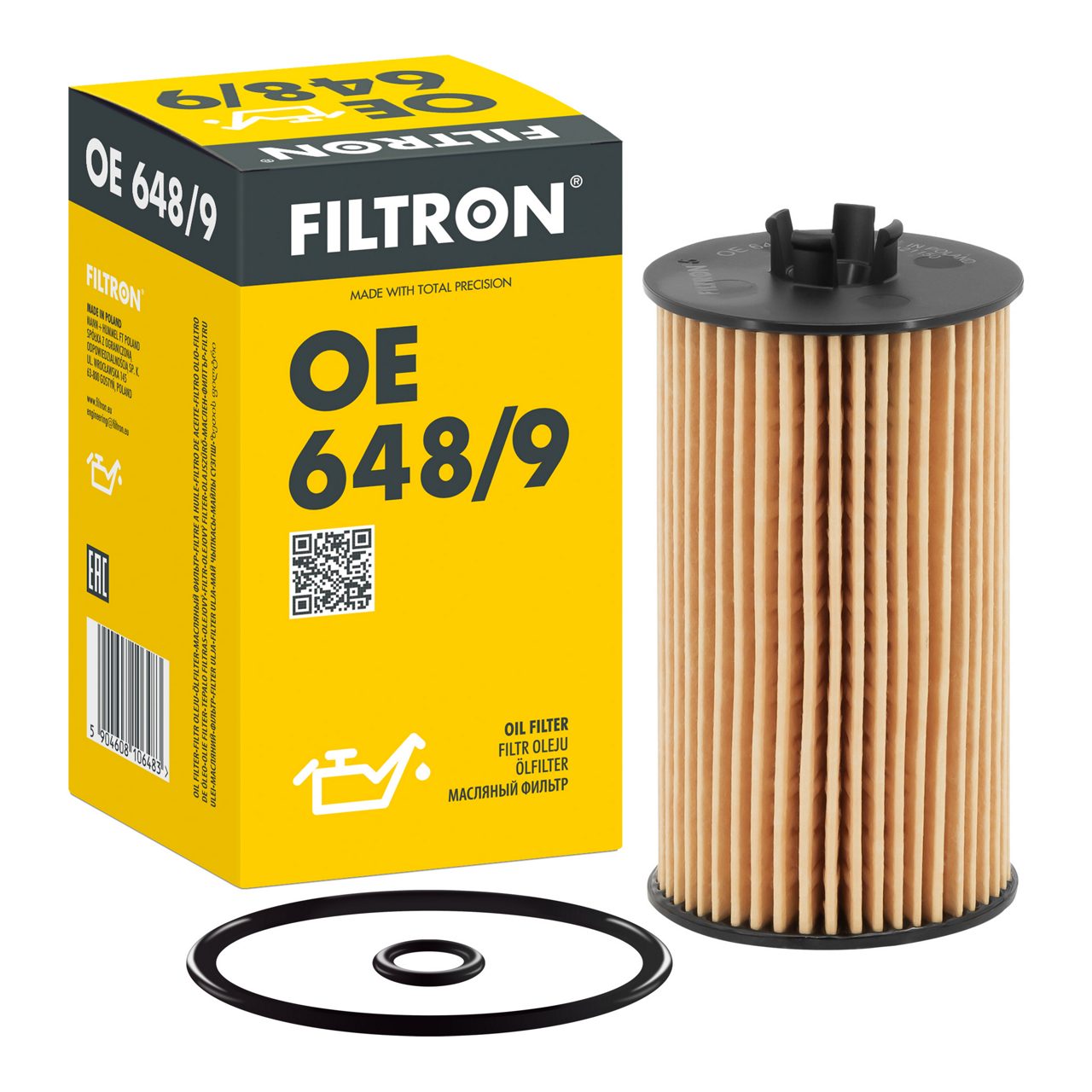 Filtron OE648/9 Yağ Filtresi | Opel Astra/Insignia/Mokka X/Zafira/Meriva B • Vauxhall Zafira • 1.6 CDTI / 1.6 Dizel