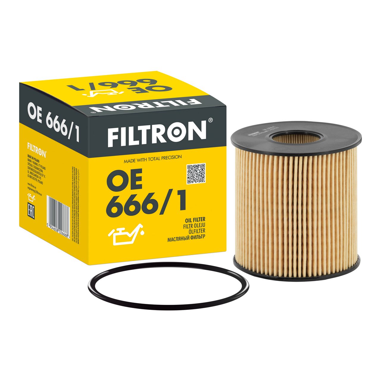 Filtron OE666/1 Yağ Filtresi | Nissan Interstar • Renault Master II/Laguna II/VEL Satis • Opel Movano A • 2.2 dCi / 2.5 dCi