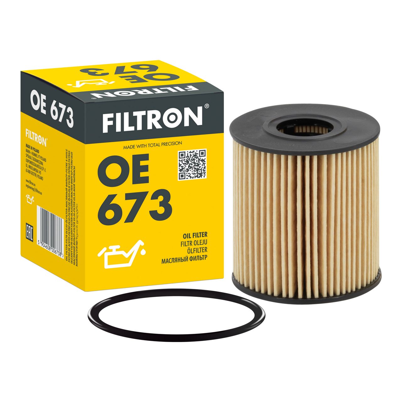 Filtron OE673 Yağ Filtresi | Ford Transit • Peugeot 308/508 • Citroën C5/C4 Picasso • 2.2 Dizel / 1.4 Benzin