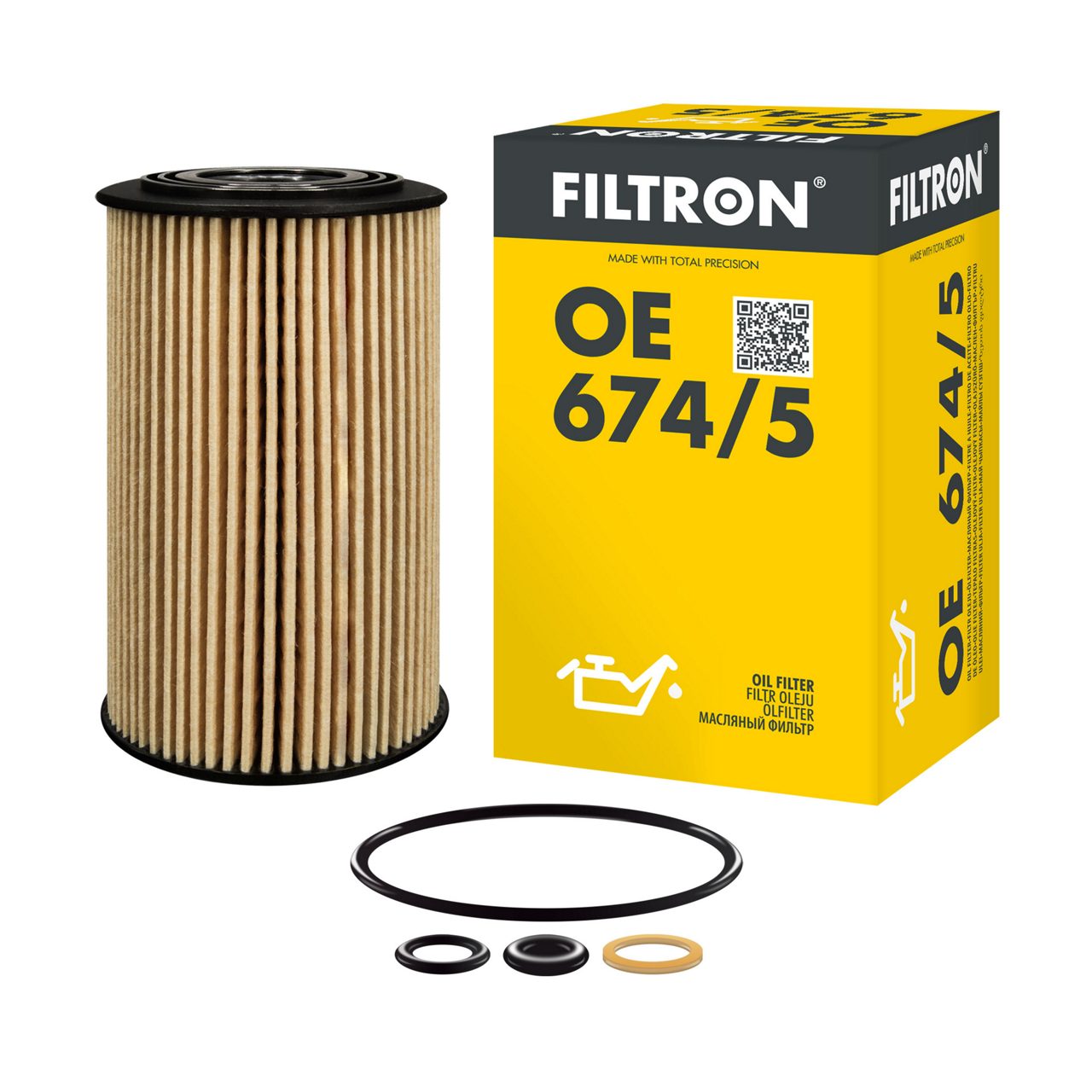Filtron OE674/5 Yağ Filtresi | Hyundai I30/I20/I40 I • Kia Cee'd/RIO • 1.6 CRDi / 1.4 CRDi