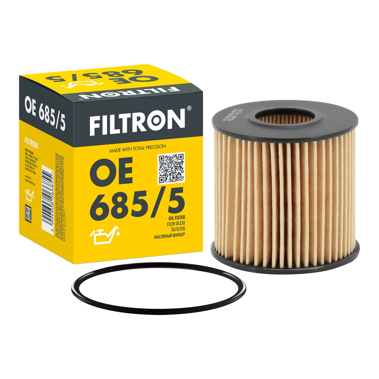 Filtron OE685/5 Yağ Filtresi | Lexus RX/ES/NX • Toyota Camry/Auris • 3.5 Benzin / 2.0 Benzin