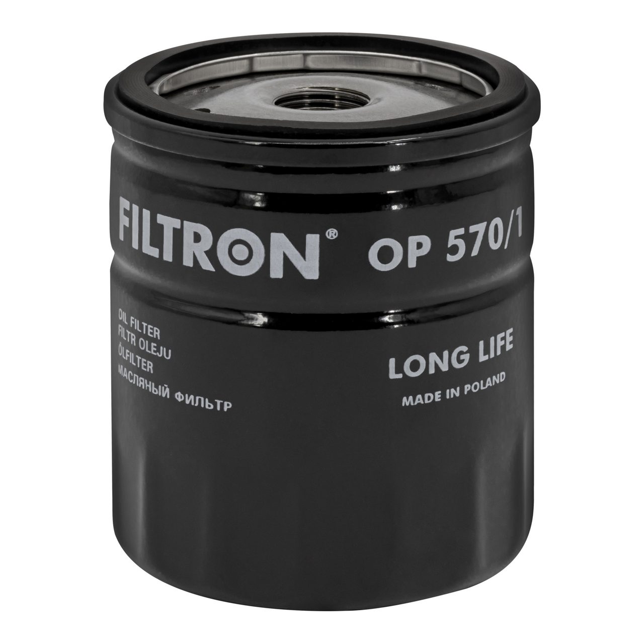 Filtron OP570/1 Yağ Filtresi | Opel Astra/Vectra/Omega B • Chevrolet Aveo/Cruze • 1.8 Benzin / 1.6 Benzin ürün görseli