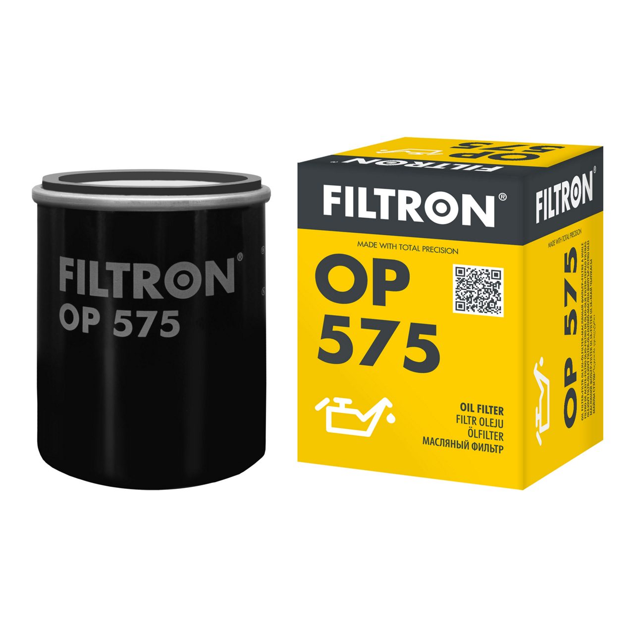 Filtron OP575 Yağ Filtresi | Honda Civic/Accord • Mitsubishi Lancer/Galant • Fiat Punto • 2.0 Benzin / 1.6 Benzin