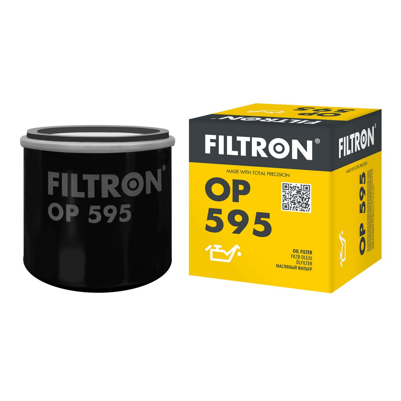 Filtron OP595 Yağ Filtresi | Mazda 323/626 • Subaru Legacy/Impreza • Nissan Primera • 2.0 Benzin / 1.6 Benzin