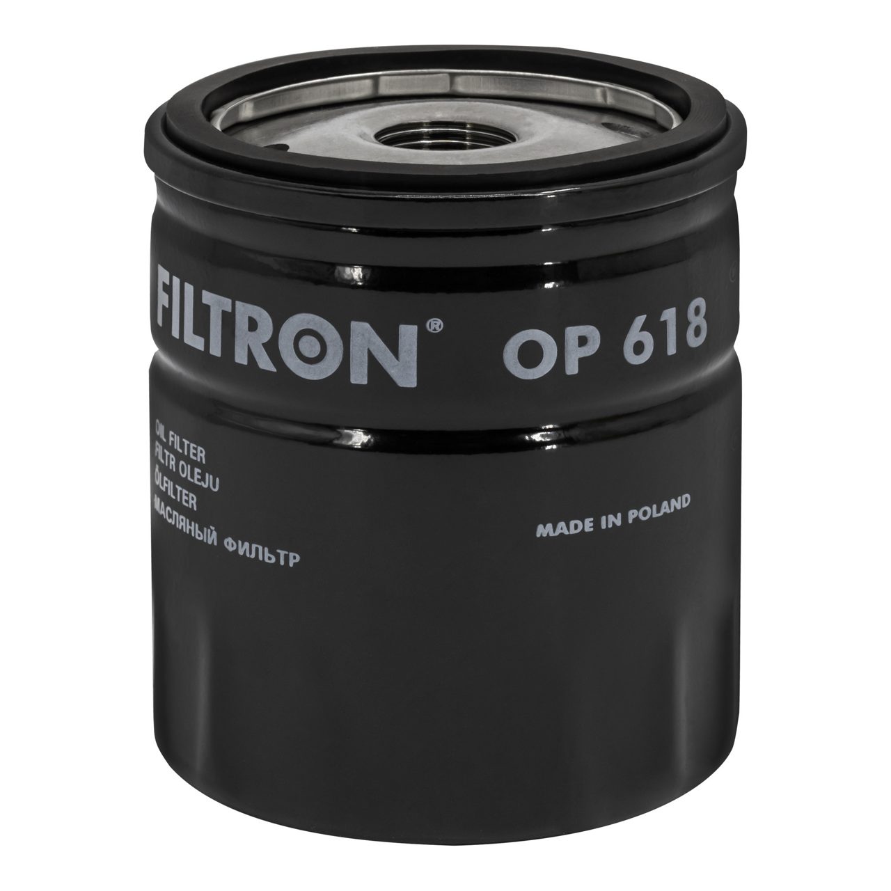 Filtron OP618 Yağ Filtresi | Toyota Hiace/Corolla/Hilux • Lexus LS/GS • 1.6 Benzin / 2.5 D-4D ürün görseli