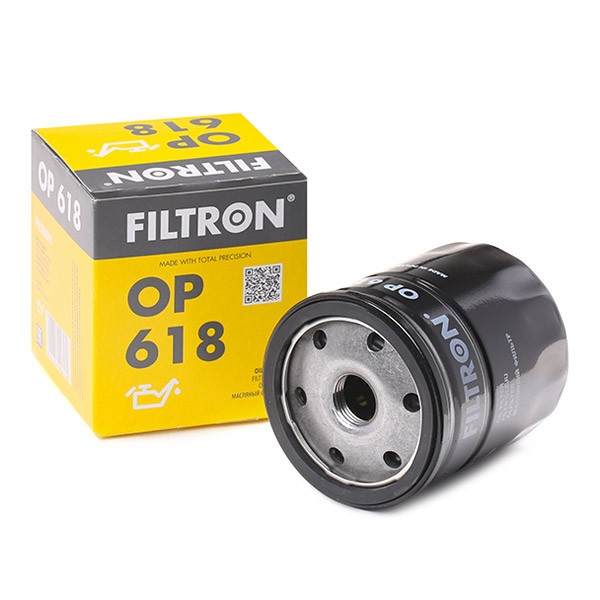 Filtron OP618 Yağ Filtresi | Toyota Hiace/Corolla/Hilux • Lexus LS/GS • 1.6 Benzin / 2.5 D-4D
