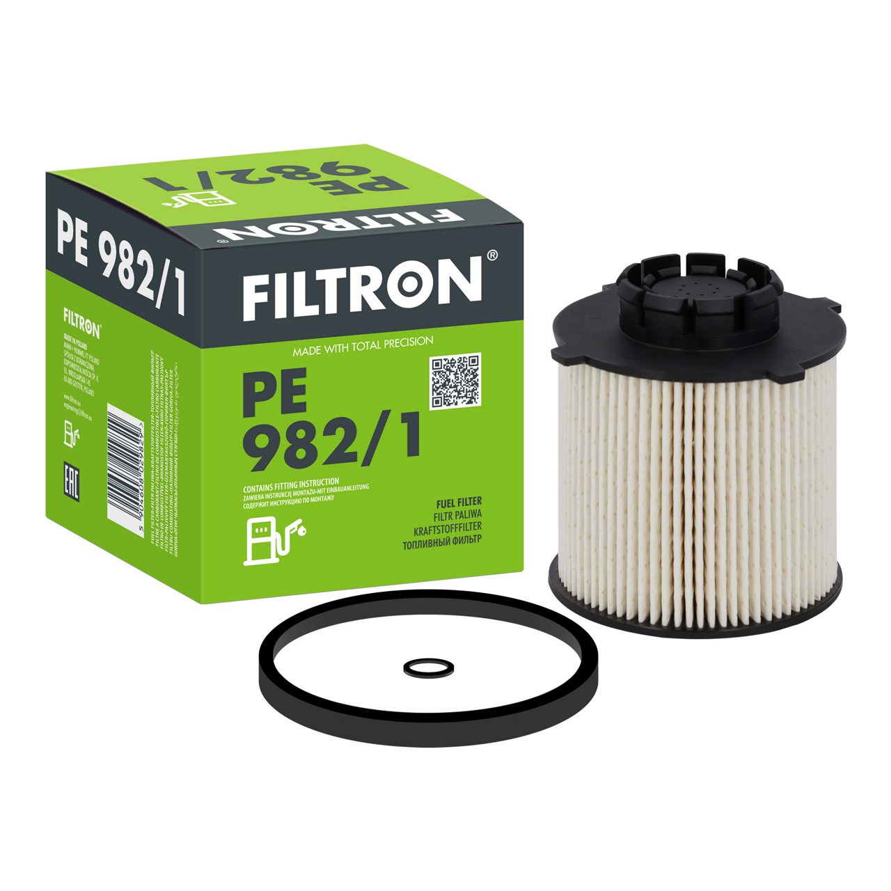 Filtron PE982/1 Yakıt Filtresi | Opel Insignia A/Astra/Zafira • Saab 9-3 • Chevrolet Cruze • 2.0 CDTI / 1.6 CDTI
