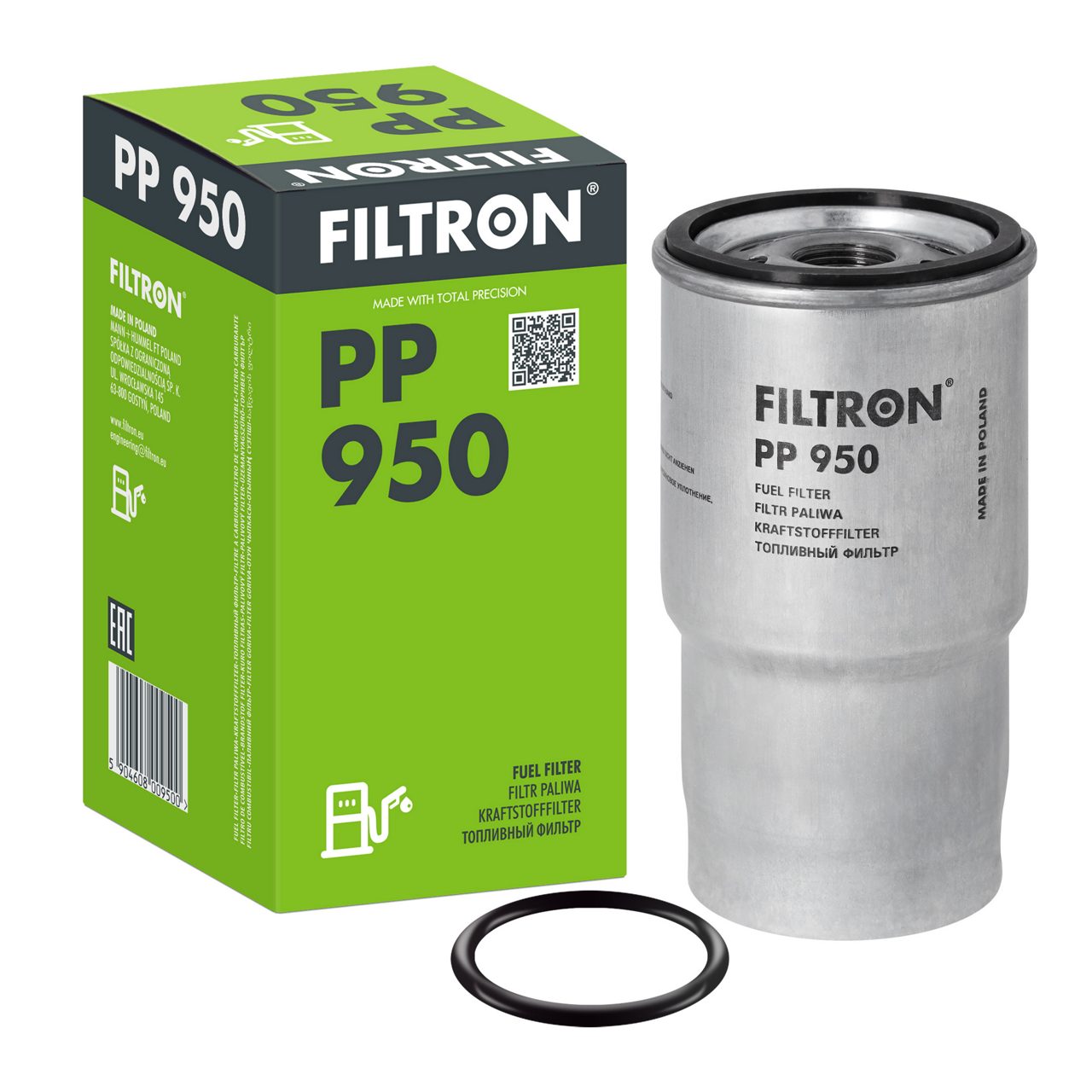Filtron PP950 Yakıt Filtresi | Toyota Avensis/Corolla/RAV 4 • Mazda 626 V/323 • 2.0 D-4D / 2.2 D-4D