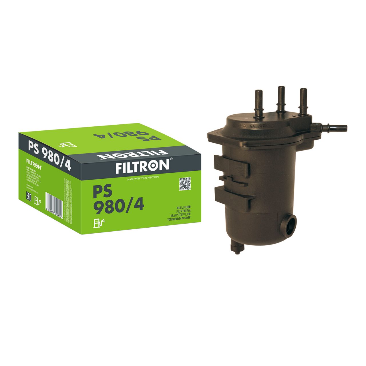 Filtron PS980/4 Yakıt Filtresi | Renault Kangoo/Clio II/Symbol • Nissan Nv200/Kubistar Panelvan/van • 1.5 dCi