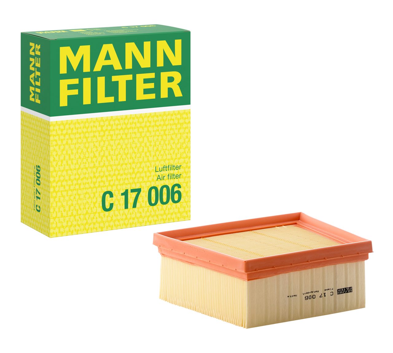 MANN C17006 Hava Filtresi | Ford Fiesta VI/B-MAX/Transit Courier • Mazda 2 • 1.5 Dizel / 1.0 EcoBoost