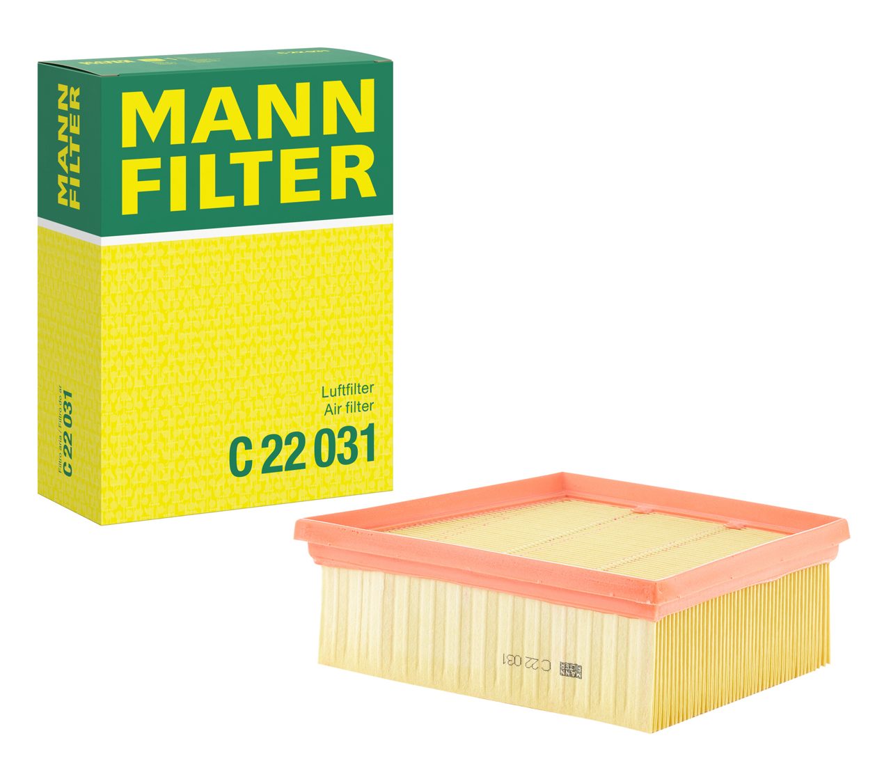 MANN C22031 Hava Filtresi | Ford Fiesta VII/EcoSport/Transit Courier • 1.5 Dizel / 1.0 EcoBoost