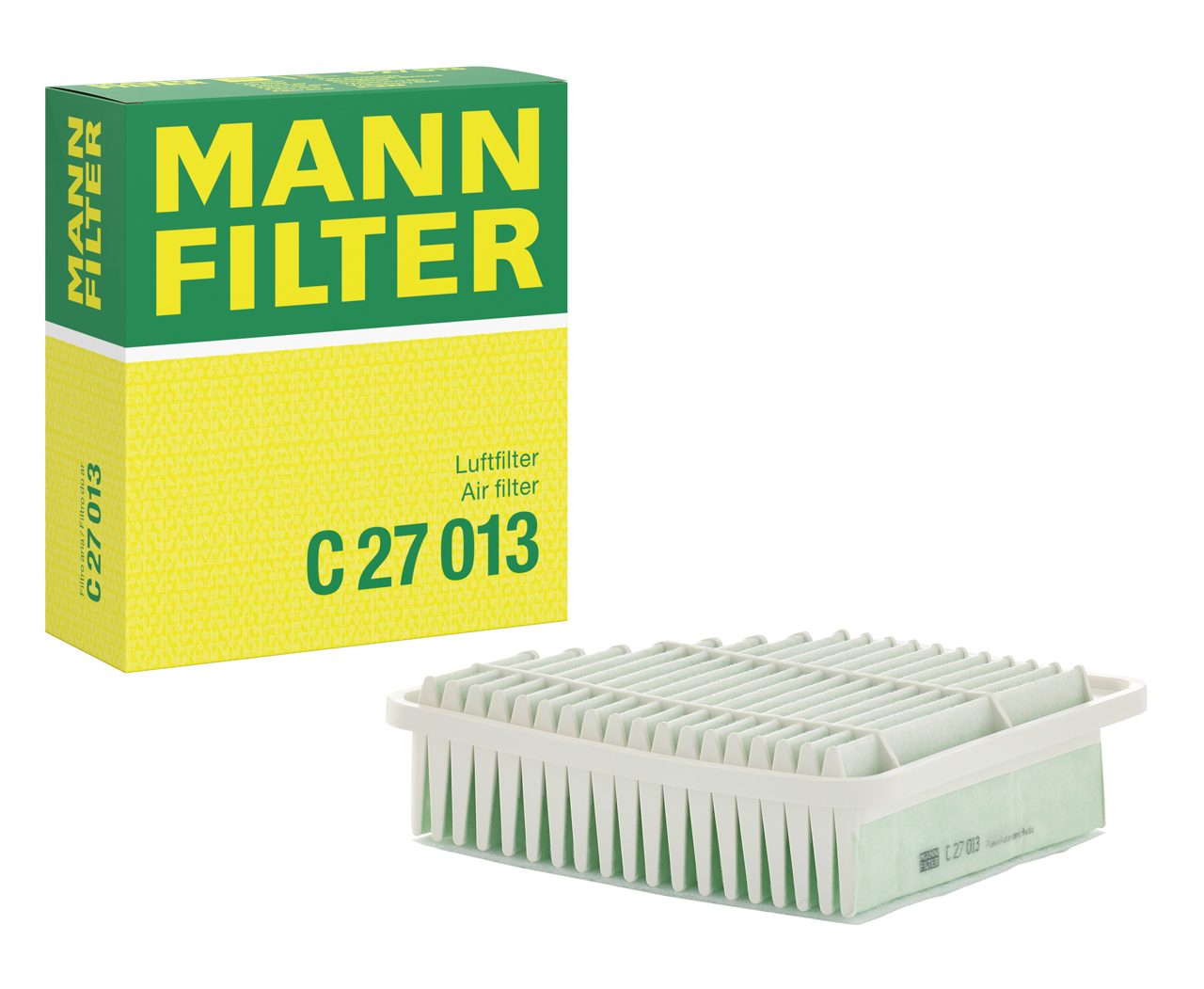 MANN C27013 Hava Filtresi | Toyota Avensis/Auris/Verso/Corolla • 2.0 D-4D / 1.4 D-4D