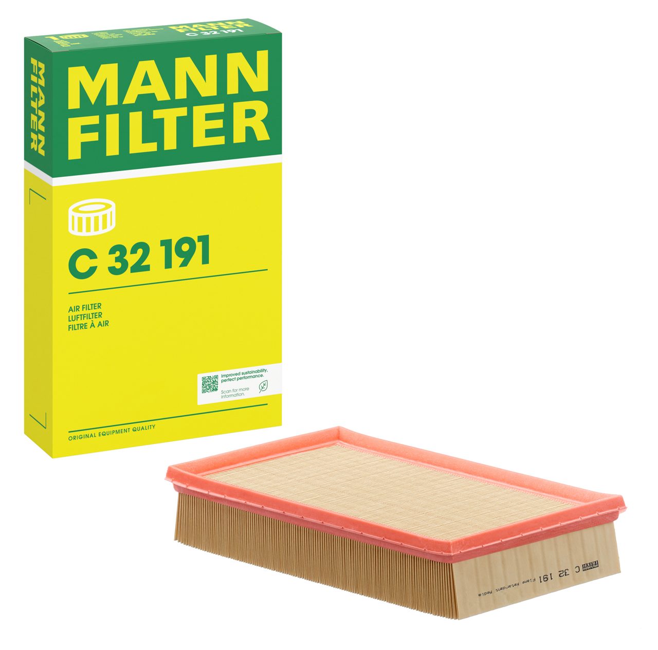 MANN C32191 Hava Filtresi | VW Transporter/Multivan • 2.0 TDI / 2.0 TSI