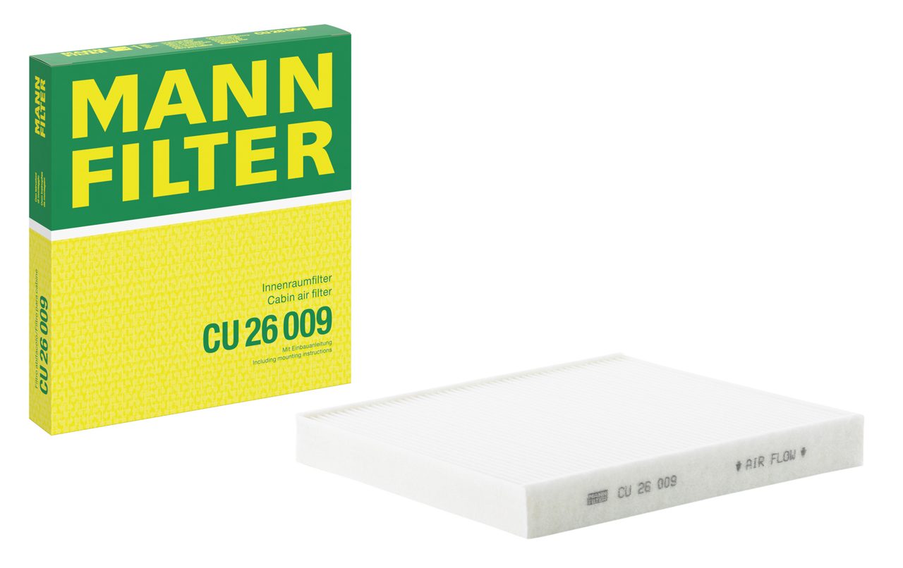 MANN CU26009 Polen Filtresi | Audi A3 • VW Golf/Crafter • MAN TGE • Skoda Kodiaq • 2.0 TDI / 1.6 TDI