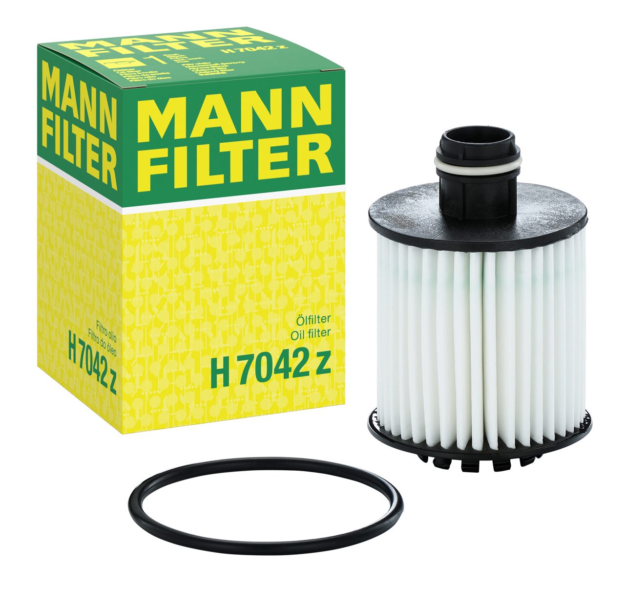 MANN H7042Z Yağ Filtresi | Fiat Panda/Doblo/Egea • Opel Combo/Corsa E • 1.3 MultiJet / 1.3 CDTI