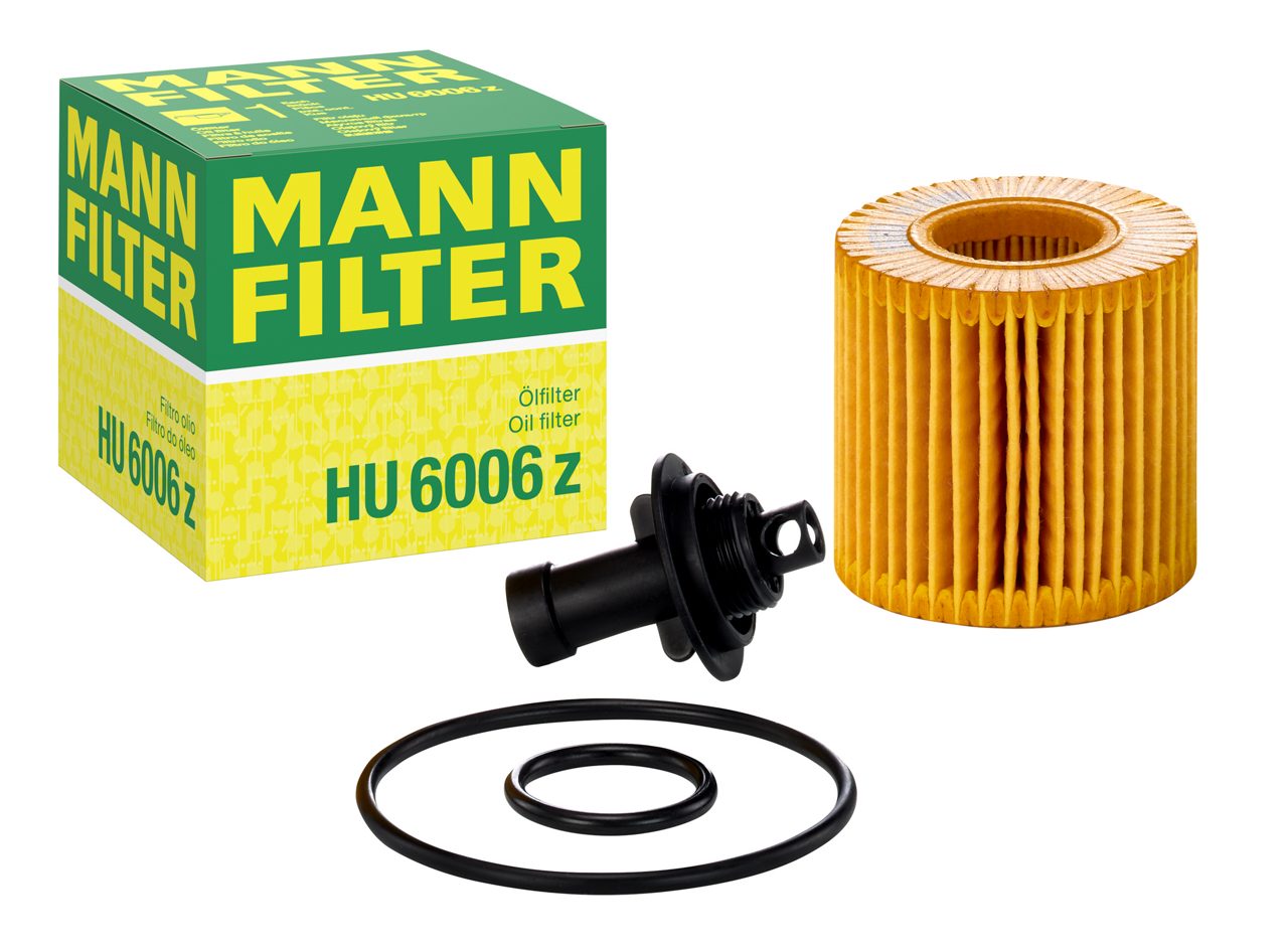 MANN HU6006Z Yağ Filtresi | Toyota Auris/Avensis/Corolla • Daihatsu Sirion • Aston Martin Cygnet • 1.3 Benzin / 1.6 Benzin