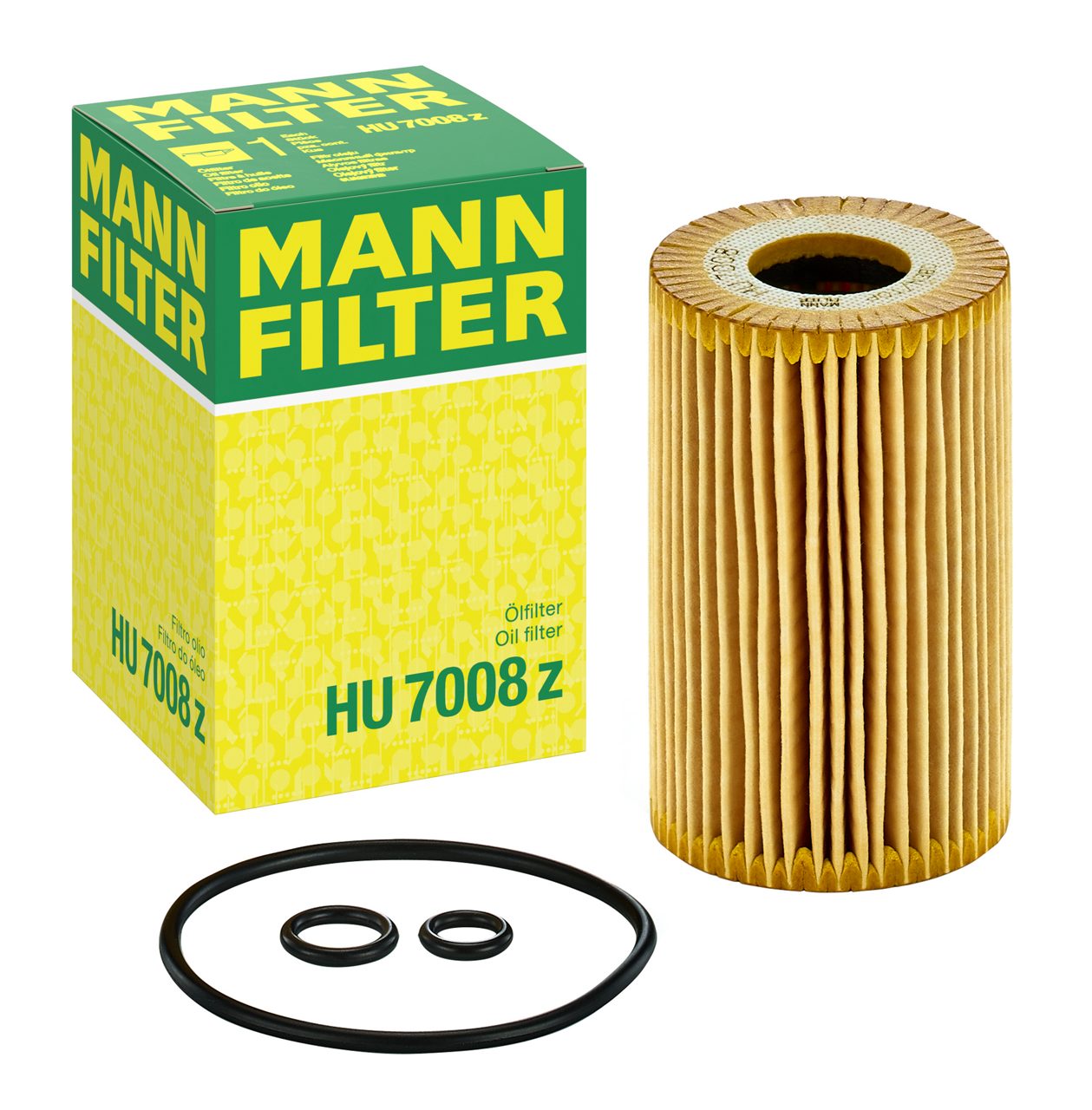 MANN HU7008Z Yağ Filtresi | VW Transporter/Caddy/Golf • Audi A4/A3 • 2.0 TDI / 1.6 TDI