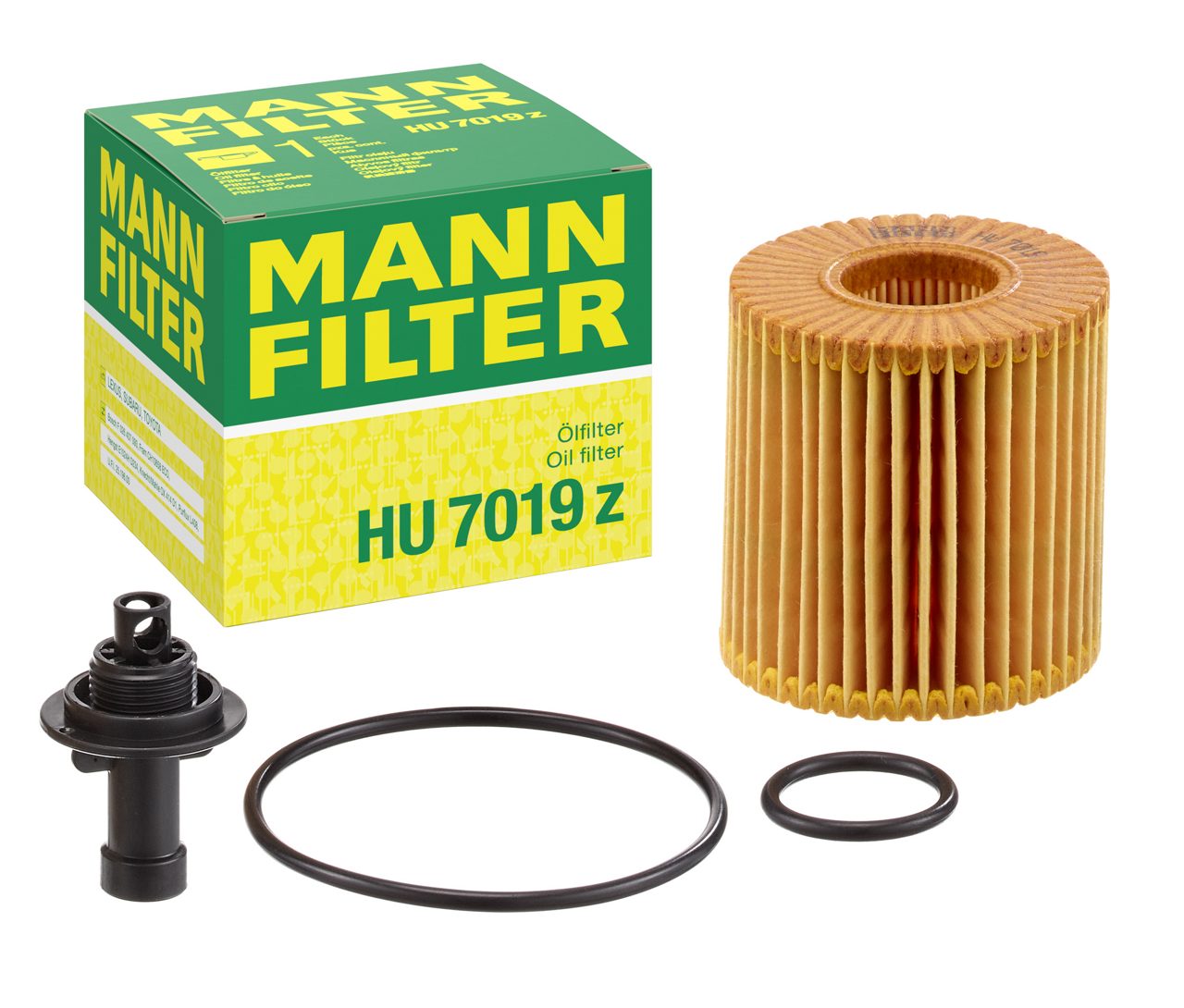 MANN HU7019Z Yağ Filtresi | Lexus RX/ES/NX • Toyota Camry/Auris • 3.5 Benzin / 2.0 Benzin