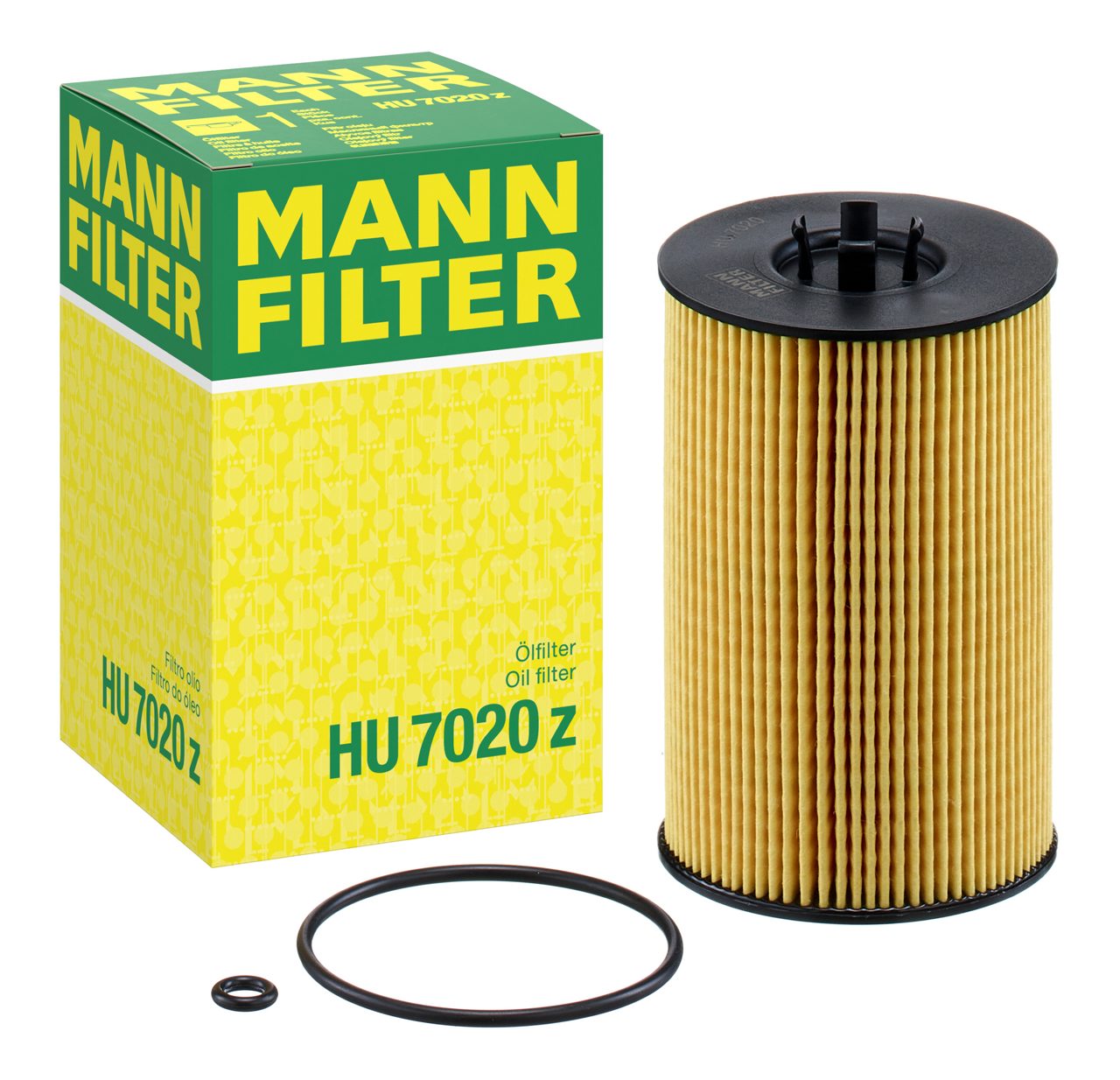 MANN HU7020Z Yağ Filtresi | Audi A3/A4 • VW Golf/Transporter • Seat Leon • 2.0 TDI / 1.6 TDI