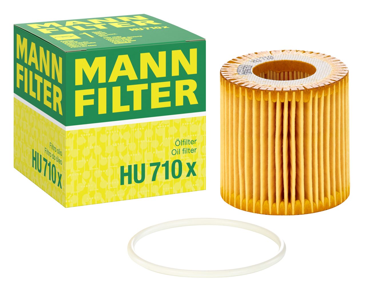 MANN HU710X Yağ Filtresi | Skoda Fabia II/Rapid • VW Polo V • Seat Toledo IV • 1.2 Benzin / 1.2 Benzin/oto gaz (LPG)