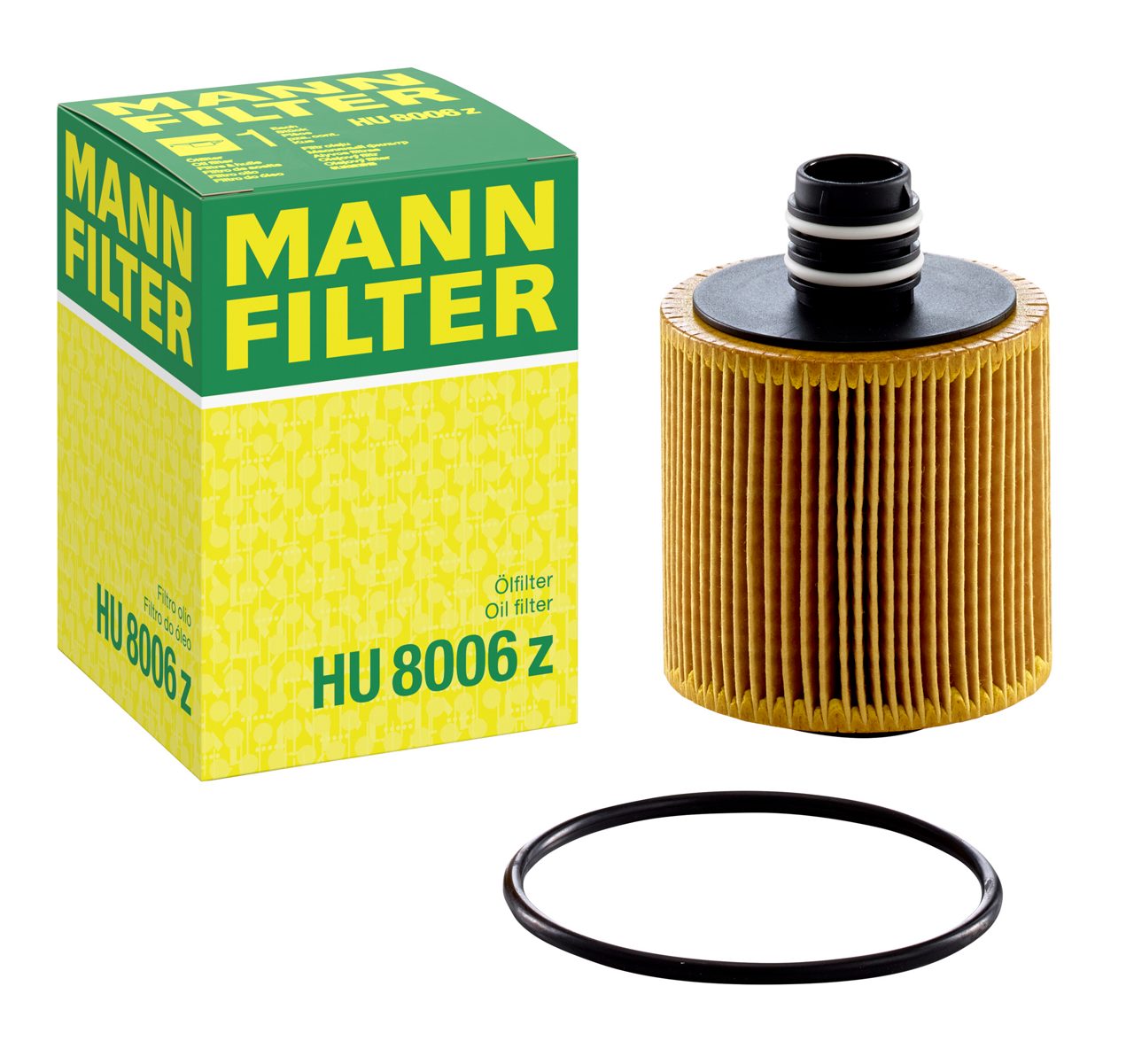 MANN HU8006Z Yağ Filtresi | Fiat Doblo/500x • Opel Combo • Alfa Romeo Giulietta • Jeep Cherokee • 1.6 MultiJet / 1.6 Dizel