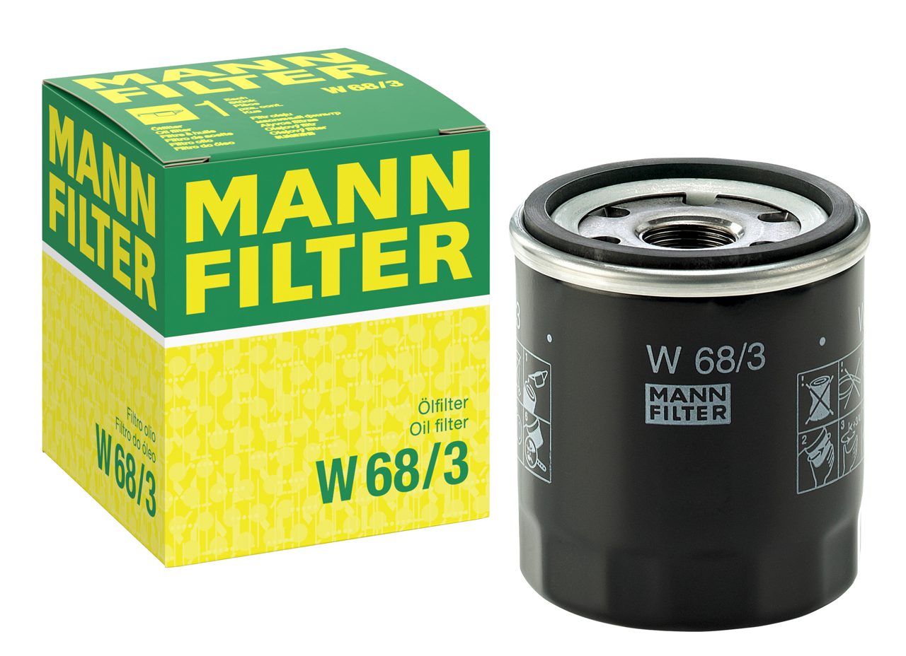 MANN W68/3 Yağ Filtresi | Toyota Corolla/Carina/Avensis • Citroën C1 • Peugeot 108 • 1.6 Benzin / 2.0 Benzin