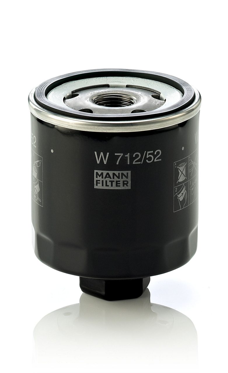 MANN W712/52 Yağ Filtresi | VW Polo/Golf/Caddy • Seat Ibiza/Cordoba • 1.4 Benzin / 1.6 Benzin ürün görseli