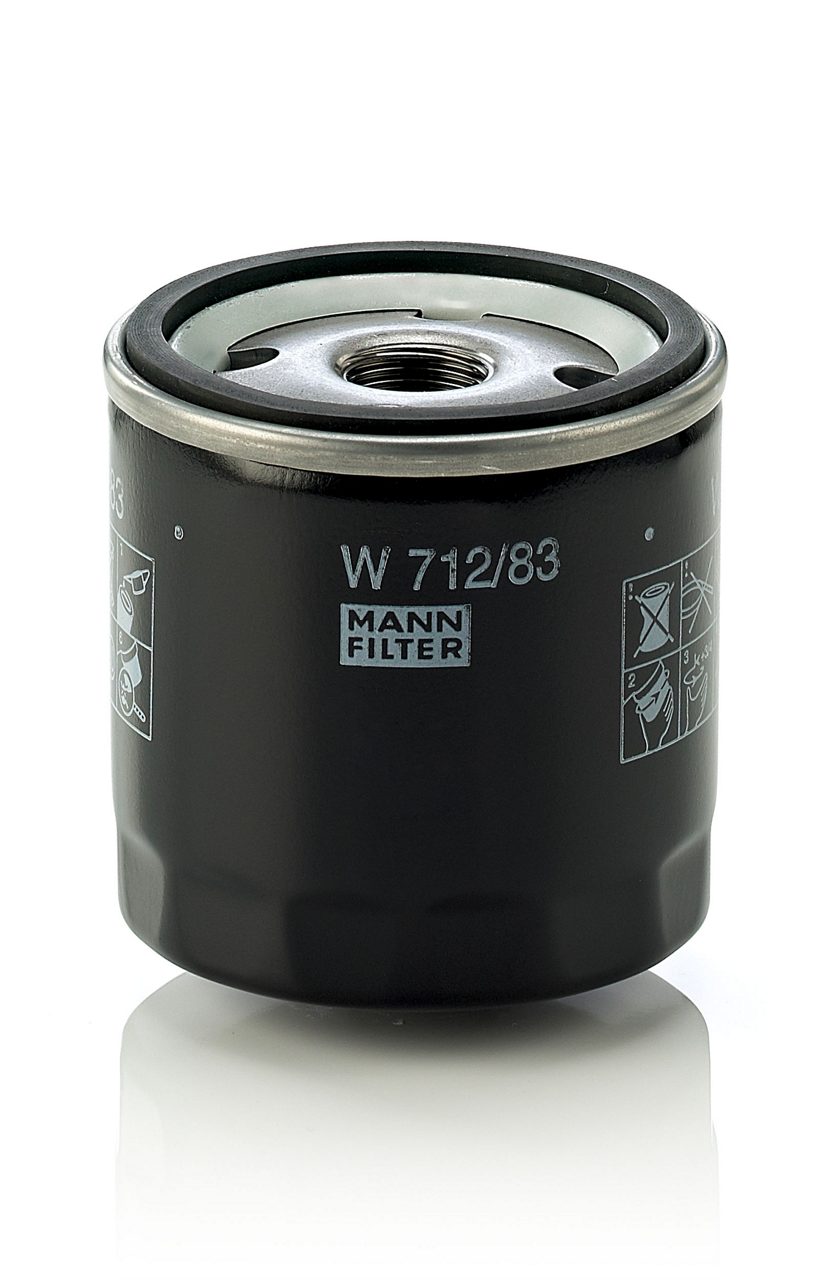 MANN W712/83 Yağ Filtresi | Toyota Hiace/Corolla/Hilux • Lexus LS/GS • 1.6 Benzin / 2.5 D-4D ürün görseli
