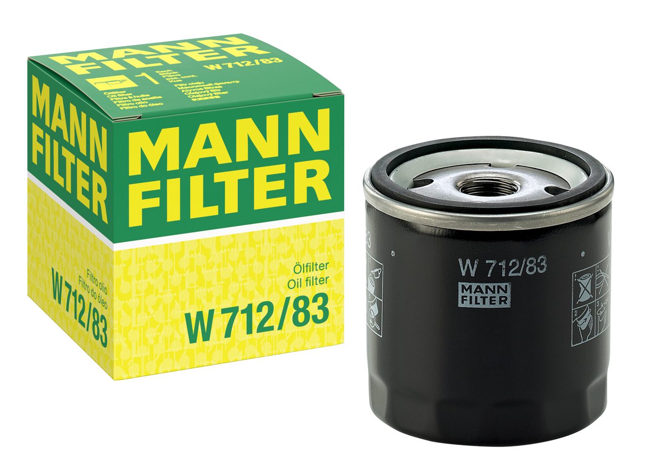 MANN W712/83 Yağ Filtresi | Toyota Hiace/Corolla/Hilux • Lexus LS/GS • 1.6 Benzin / 2.5 D-4D