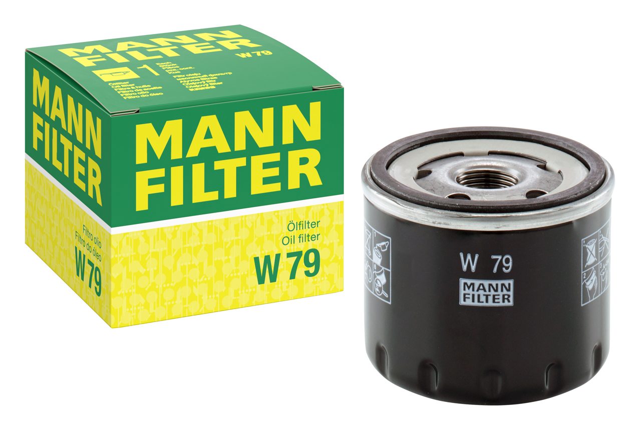 MANN W79 Yağ Filtresi | Renault Megane/Scenic/Kangoo • Dacia Logan/Duster • 1.5 dCi / 1.9 dCi
