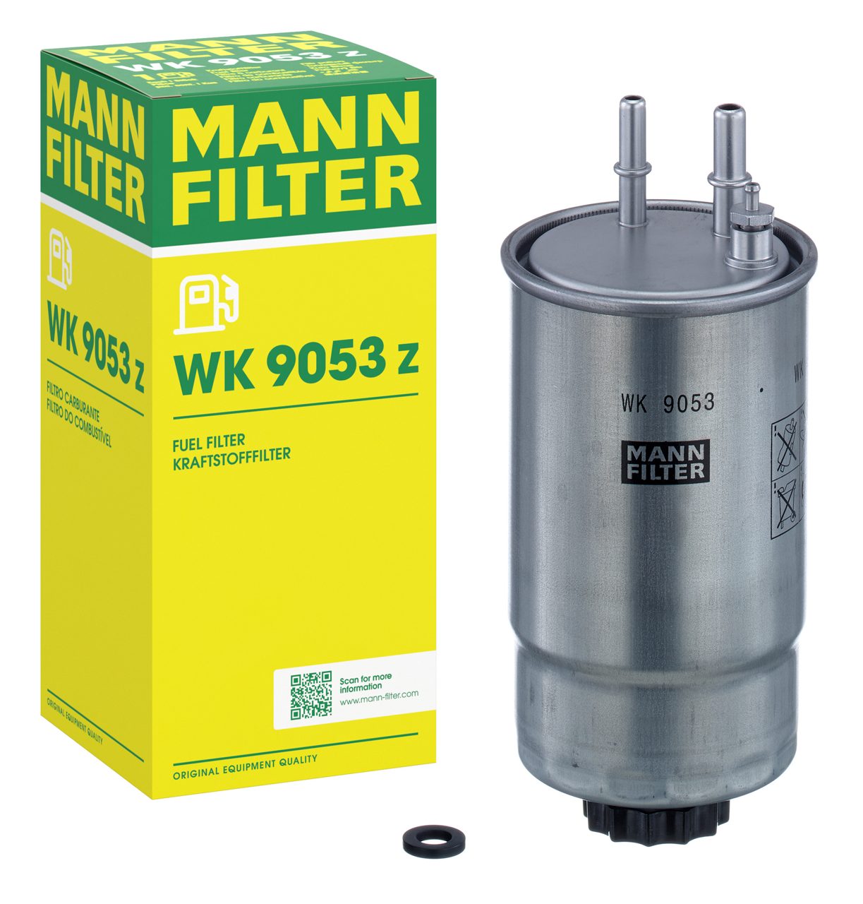 MANN WK9053Z Yakıt Filtresi | Fiat Ducato • Citroën Jumper • Peugeot Boxer • Audi A4 • 2.3 MultiJet / 3.0 HDi