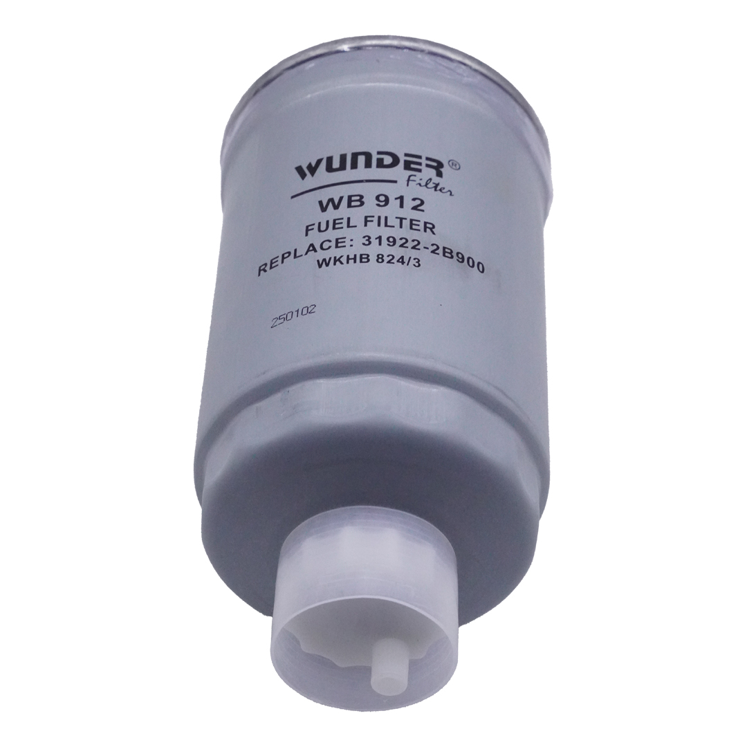 Wunder WB 912 Yakıt Filtresi | Hyundai Getz/Matrix/Santa FE • Kia Carens III/Sorento I • 1.5 CRDi / 1.6 CRDi ürün görseli