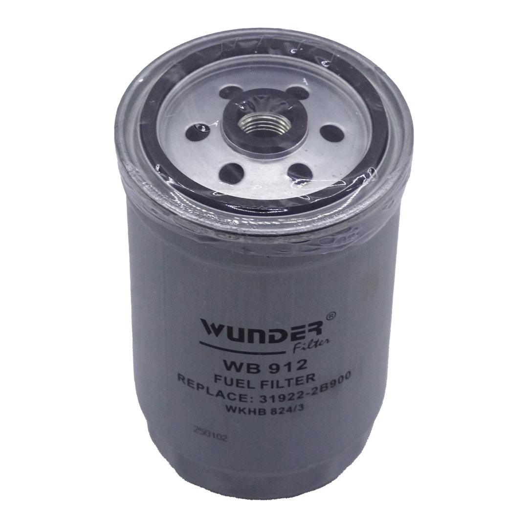 Wunder WB 912 Yakıt Filtresi | Hyundai Getz/Matrix/Santa FE • Kia Carens III/Sorento I • 1.5 CRDi / 1.6 CRDi