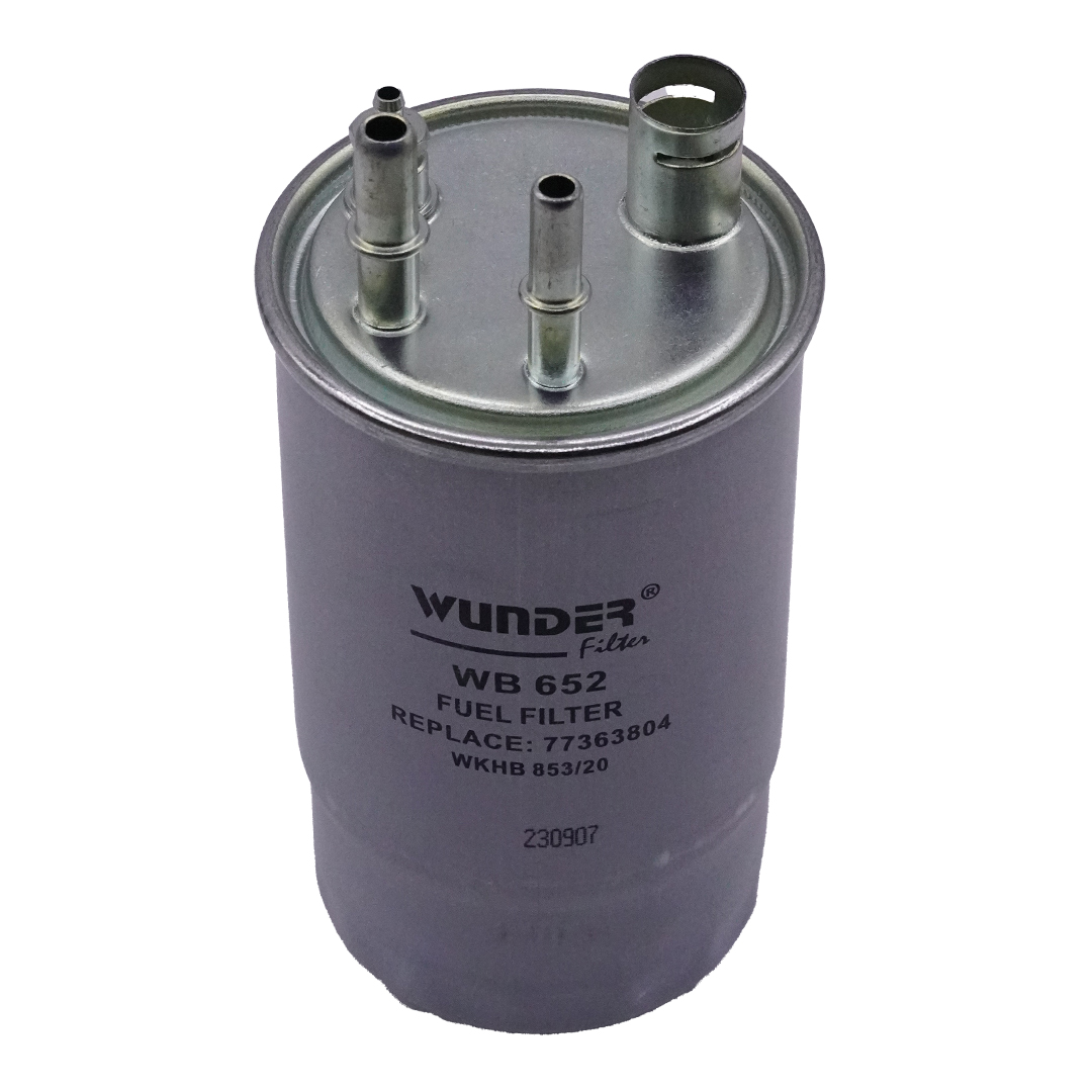 Wunder WB652 Yakıt Filtresi | Fiat Doblo/Punto/Fiorino/Pratico/Qubo • Ford KA • 1.3 MultiJet / 1.9 JTD