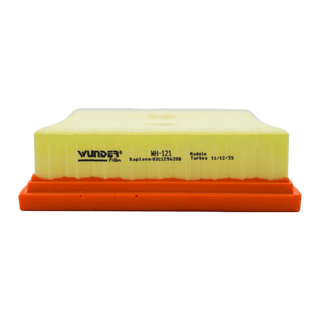 Wunder WH121 Hava Filtresi | Audi A3 • Skoda Octavia II • VW Golf/Passat/Touran • 1.6 Benzin